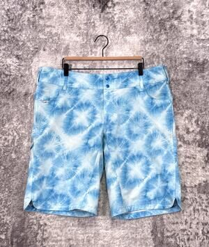Wild Rye Kaweah Mountain Bike Cycling Shorts 16 Womens Blue Print